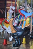 Central Park Carousel Horses